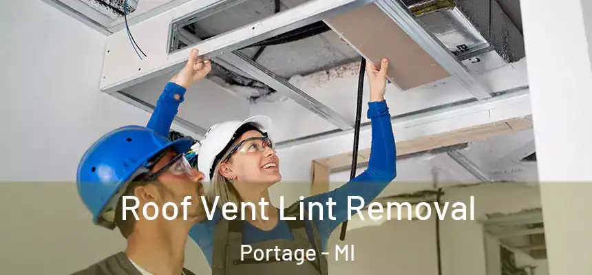 Roof Vent Lint Removal Portage - MI